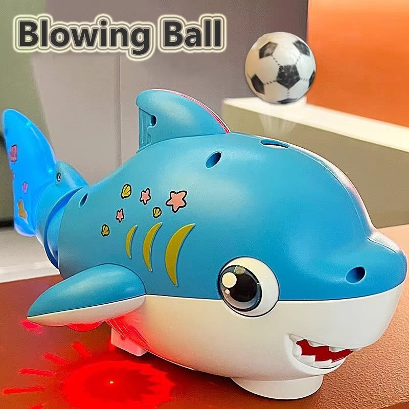 BLOWING BALL DANCING SWING MUSICAL SHARK