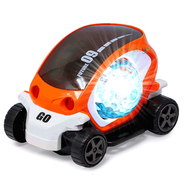 360 3D LIGHTNING & MUSICAL TOY CAR FOR KIDS