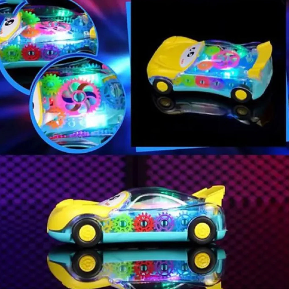 TRANSPARENT CAR PHONE WITH LIGHT AND MUSIC