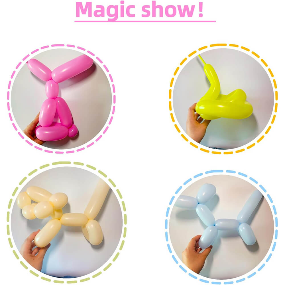 DIY MAGIC SHAPE BALLON SET WITH PUMP FOR KIDS