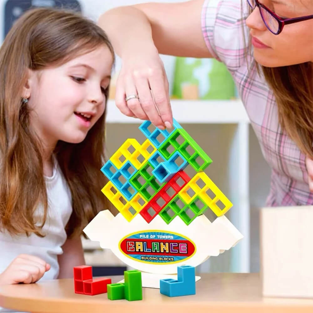 TETRA TOWER BALANCE BUILDING BLOCKS