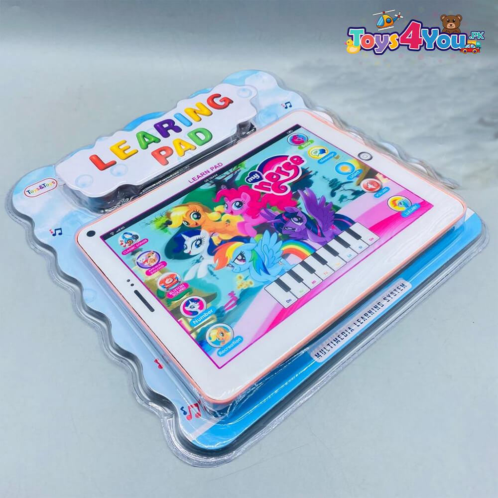 SMART & INTERACTIVE LEARNING PAD WITH LIGHTS & SOUND TOY