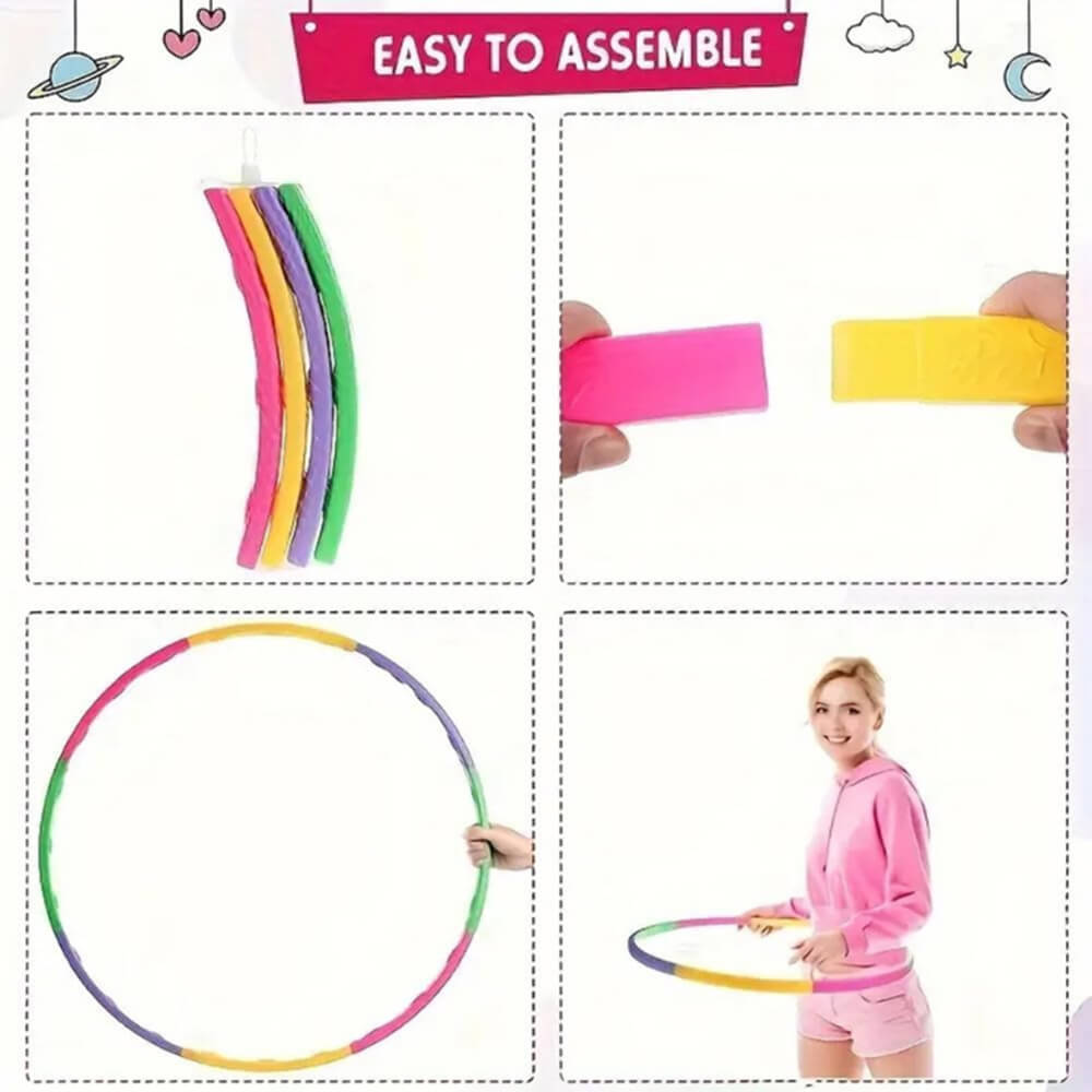 DIY SEPARABLE HULA HOOP RING FITNESS FOR CHILDREN