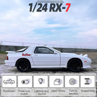 Thumbnail for 1:24 MAZDA RX7 SIMULATION DIECAST ALLOY MODEL CAR