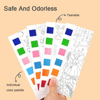 Thumbnail for BRUSH & SPLASH WATERCOLOR DOODLE COLORING BOOKS