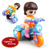 Thumbnail for ELECTRIC GIRL RIDING STUNT TRICYCLE WITH LIGHT & MUSIC