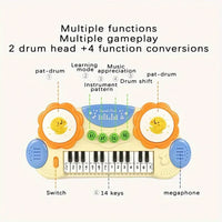 Thumbnail for MULTIFUNCTIONAL PIANO DRUM FOR KIDS