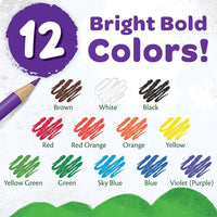 Thumbnail for CRAYOLA COLORED PENCILS - PACK OF 12