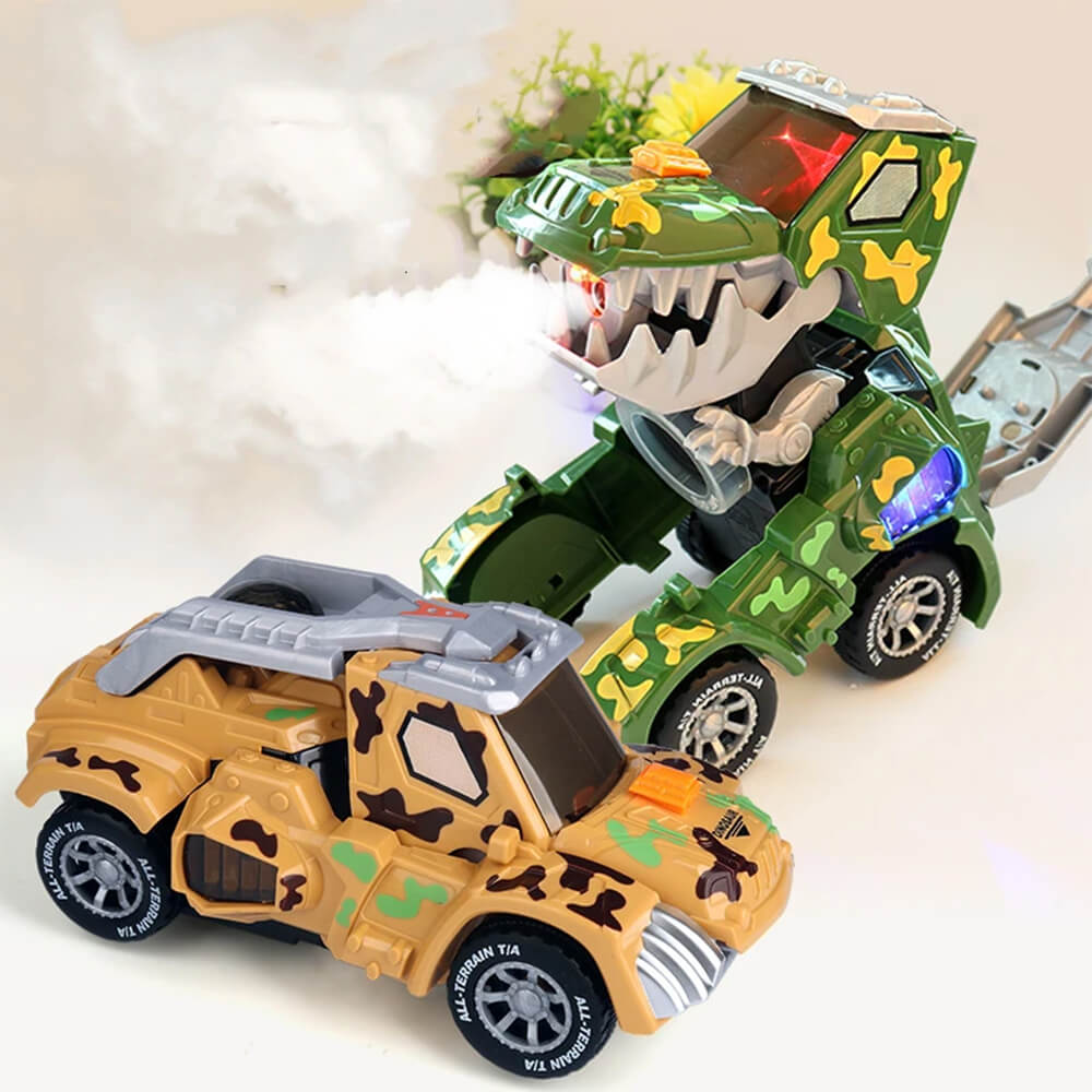 DEFORMATION SPRAY DINOSAUR AUTOMATIC ROTATING