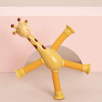 Thumbnail for TELESCOPIC SUCTION CUP GIRAFFE TOY