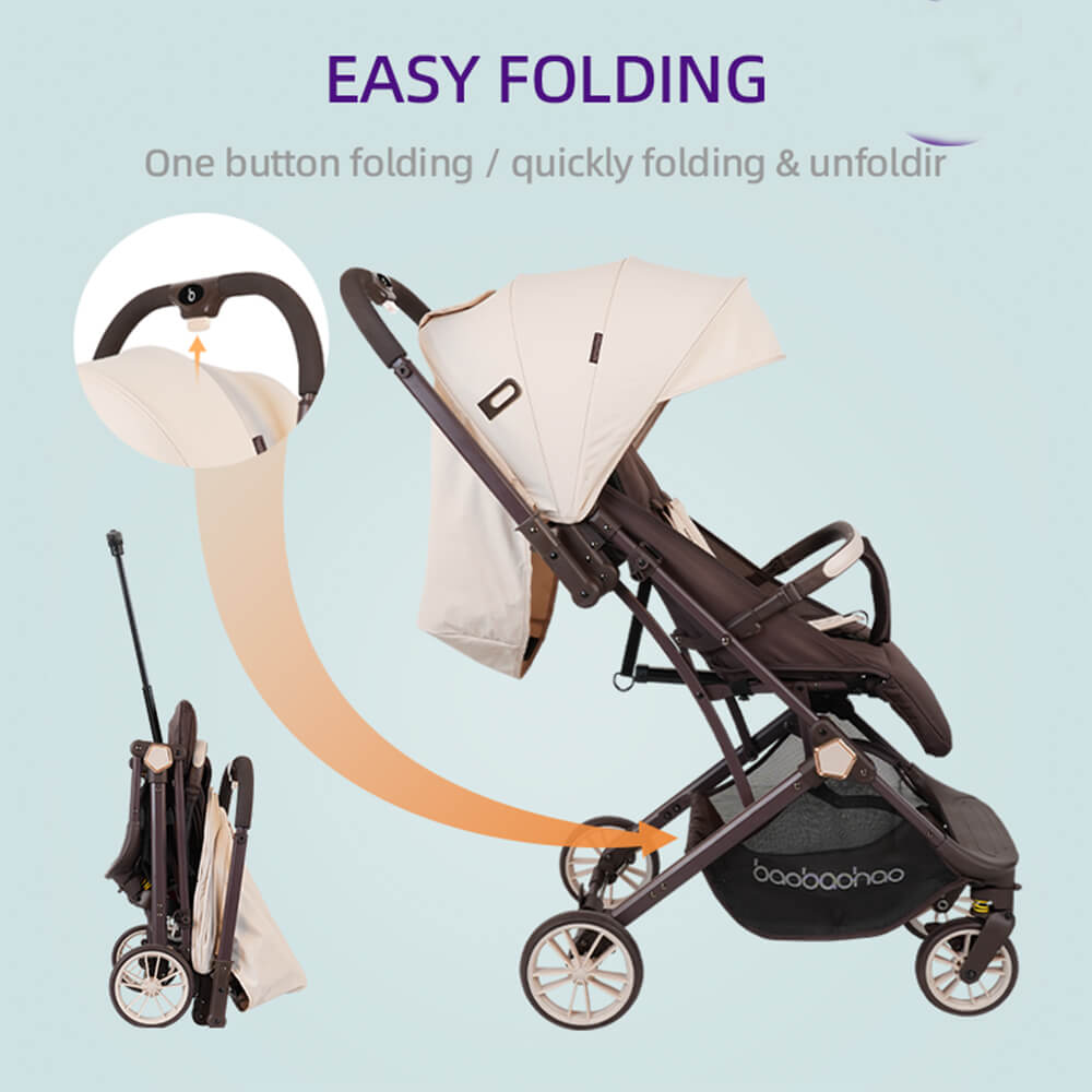 BAOBAOHAO MULTI FUNCTION LIGHT WEIGHT BABY STROLLER