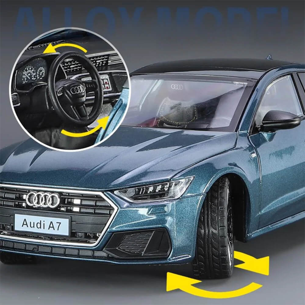 1:24 AUDI A7 ALLOY DIECAST MODEL