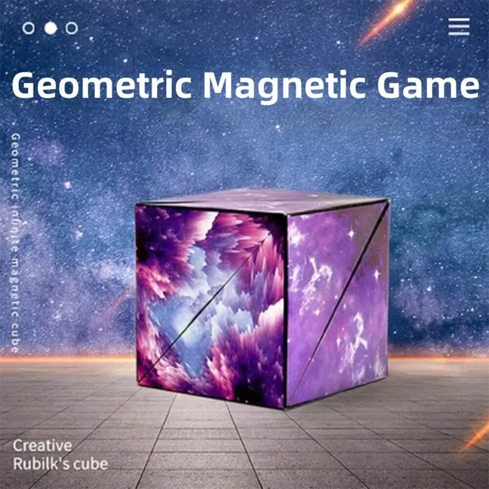 3D GEOMETRIC BRAIN INFINITY TEASER MAGIC CUBE