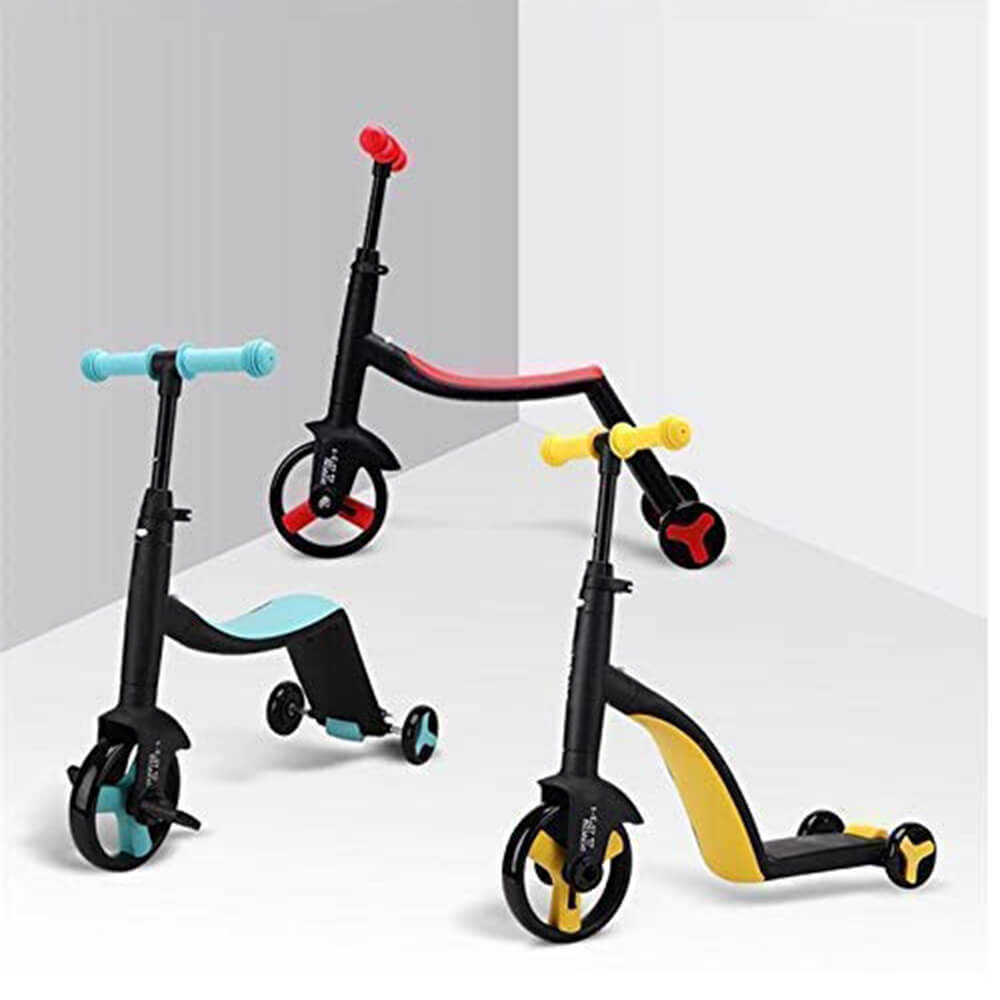 2 IN 1 MULTIFUNCTIONAL KICK SCOOTER & TRICYCLE