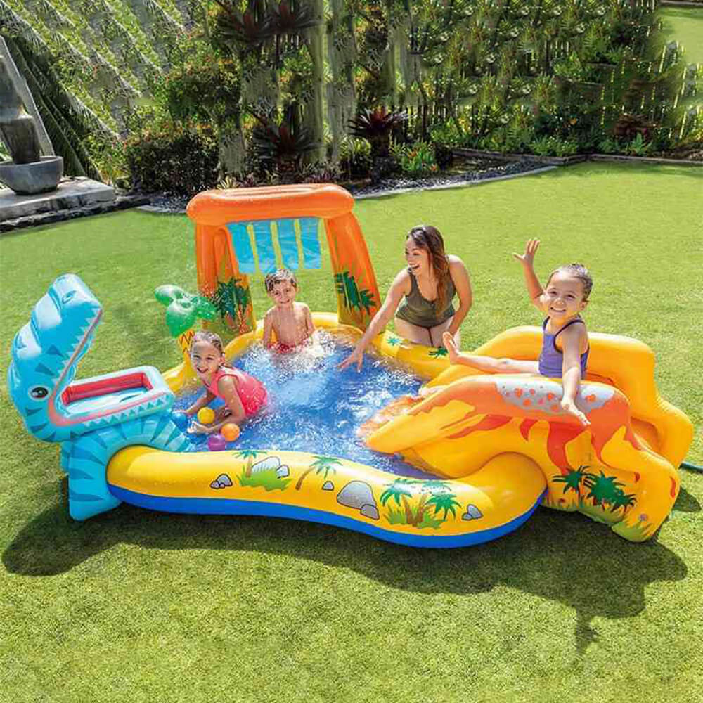 INTEX DINOSAUR PLAY CENTER SWIM POOL  - 57444