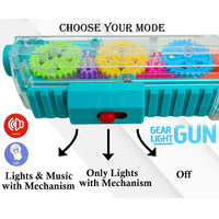 Thumbnail for MUSICAL TRANSPARENT GUN WITH 3D LIGHTS