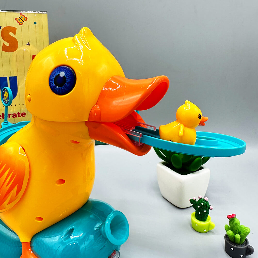 DUCK ELECTRIC TRACK SLIDE TOY – - Main Image