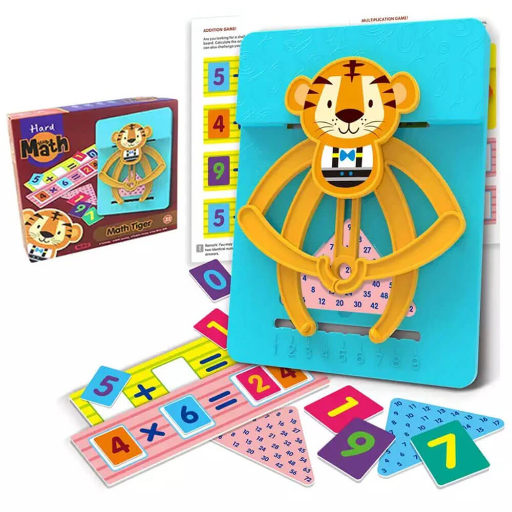 STUDY HARD MATH TIGER EDUCATIONAL GAME