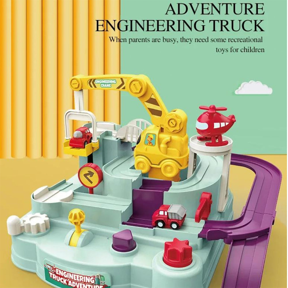 ENGINEERING CAR ADVENTURE TRACK SET