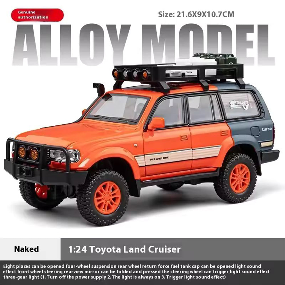1:24 TOYOTA LAND CRUISER LC80 ALLOY DIECAST MODEL