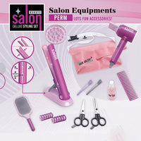 Thumbnail for GIRLS HAIR SALOON EQUIPMENTS SET -14PCS