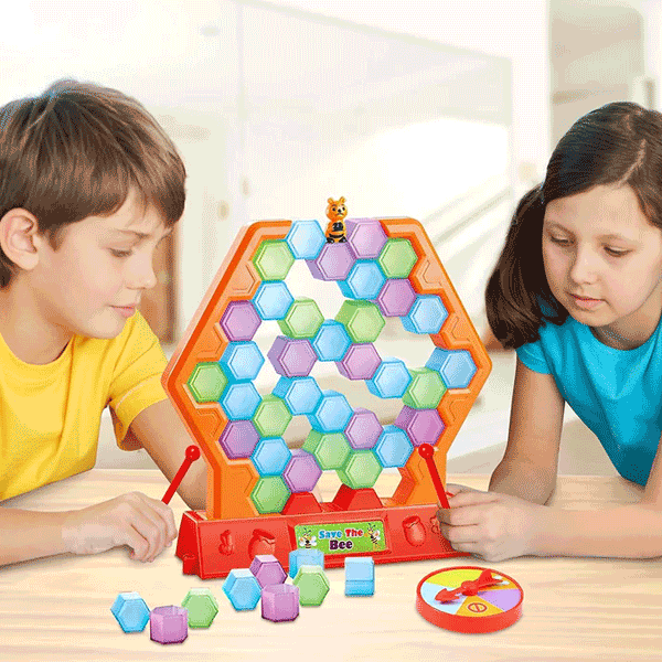 THE BEE GAME FOR KIDS - INTERACTIVE STACKING AND TUMBLING GAME