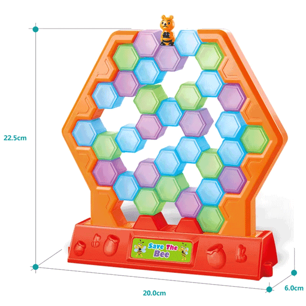 THE BEE GAME FOR KIDS - INTERACTIVE STACKING AND TUMBLING GAME