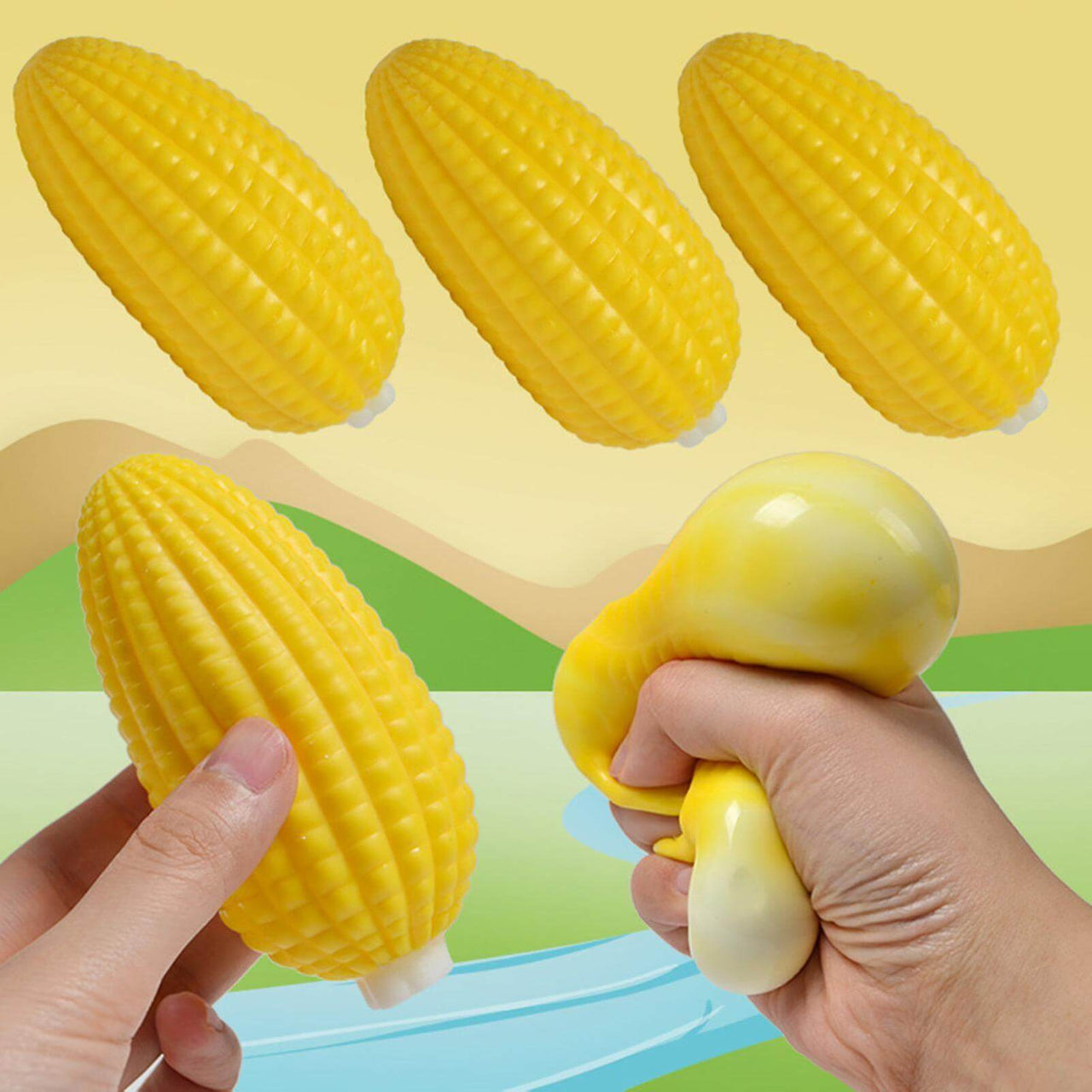 CORN SQUEEZE TOY