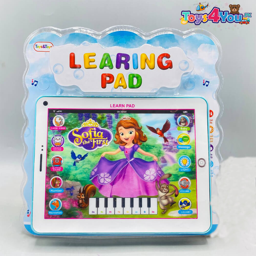 SMART & INTERACTIVE LEARNING PAD WITH LIGHTS & SOUND TOY