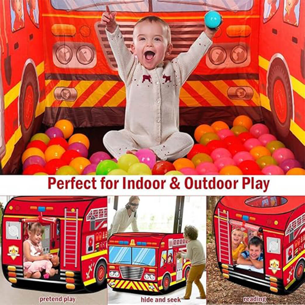 KIDS FIRE PLAY TENT HOUSE