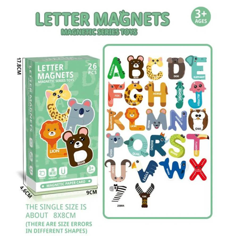 ALPHABET LETTER MAGNETIC SERIES TOYS