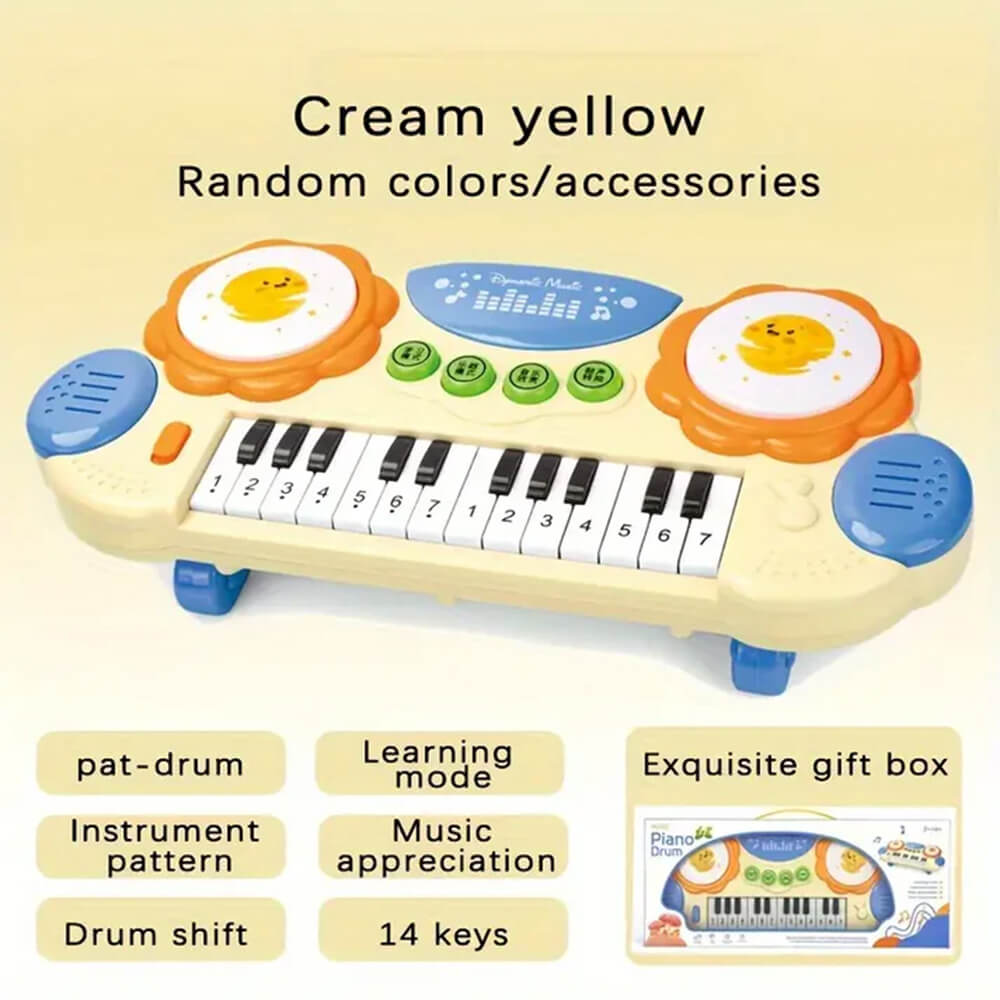 MULTIFUNCTIONAL PIANO DRUM FOR KIDS