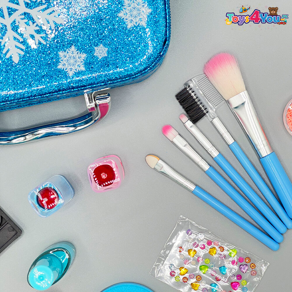 2 IN 1 REALISTIC FROZEN JEWELRY-BEAUTY MAKEUP BAG KIT