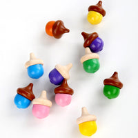 Thumbnail for 17 PCS MINI WOODEN SPINNING TOP