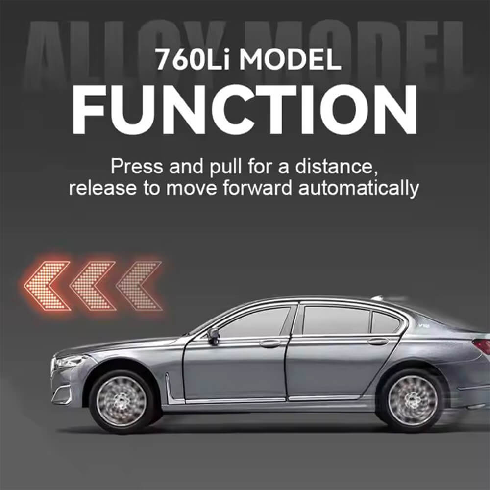 1:24 BMW 760LI ALLOY DIECAST MODEL