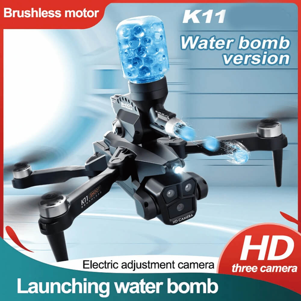 K11 DRONE WITH WATER BOMBS ORBEEZ HD CAM