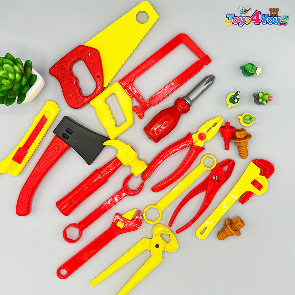 KIDS TOOL SET BUCKET - 16 PCS