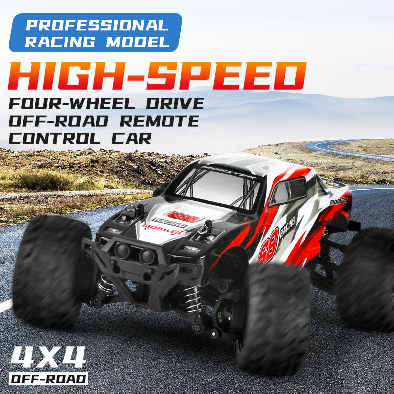 GUOKAI 1:18 SCALE 4WD RC TRUCK HIGH SPEED OFF-ROAD CLIMBING VEHICLE