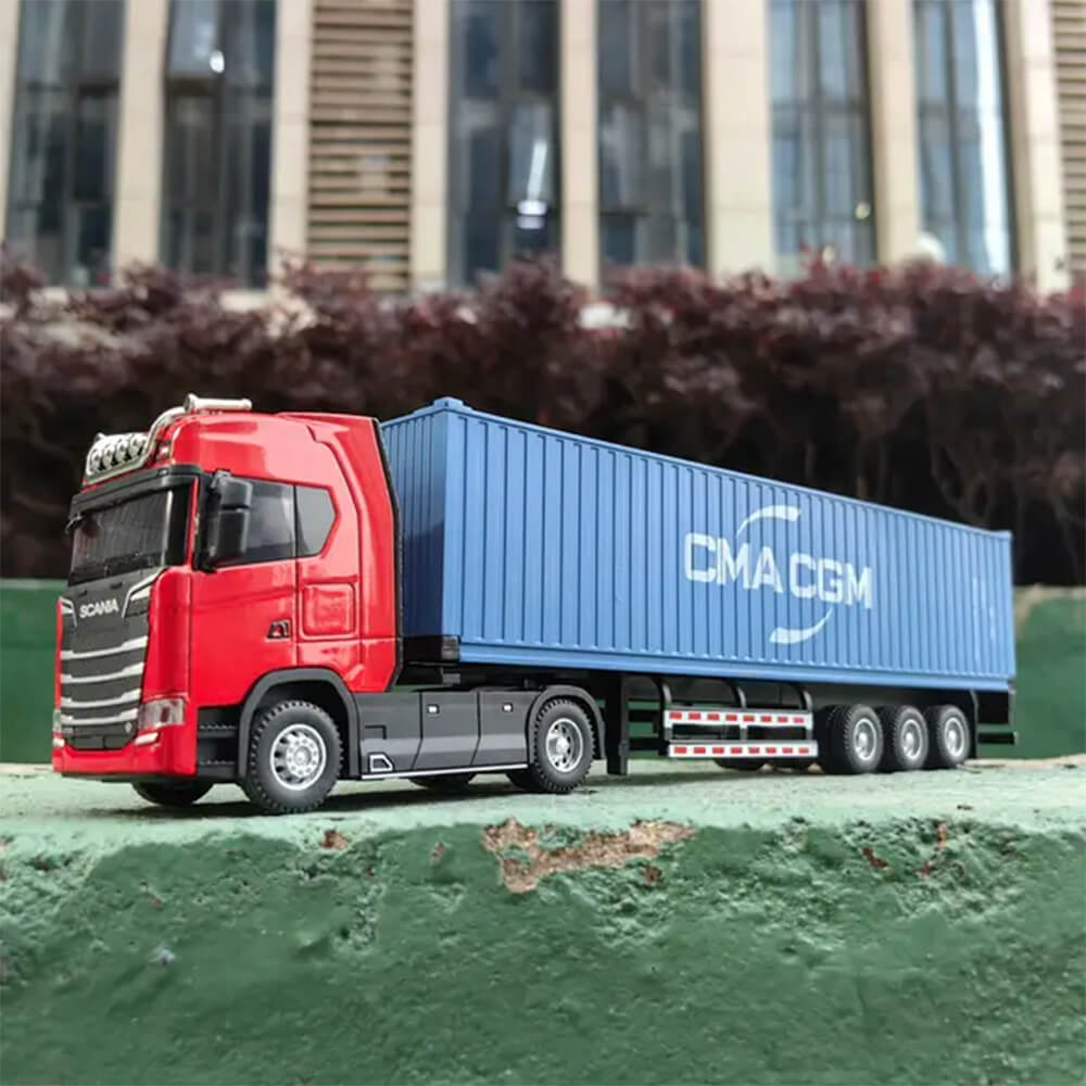 1 :50 SCANIA CONTAINER TRUCK ALLOY DIECAST MODEL