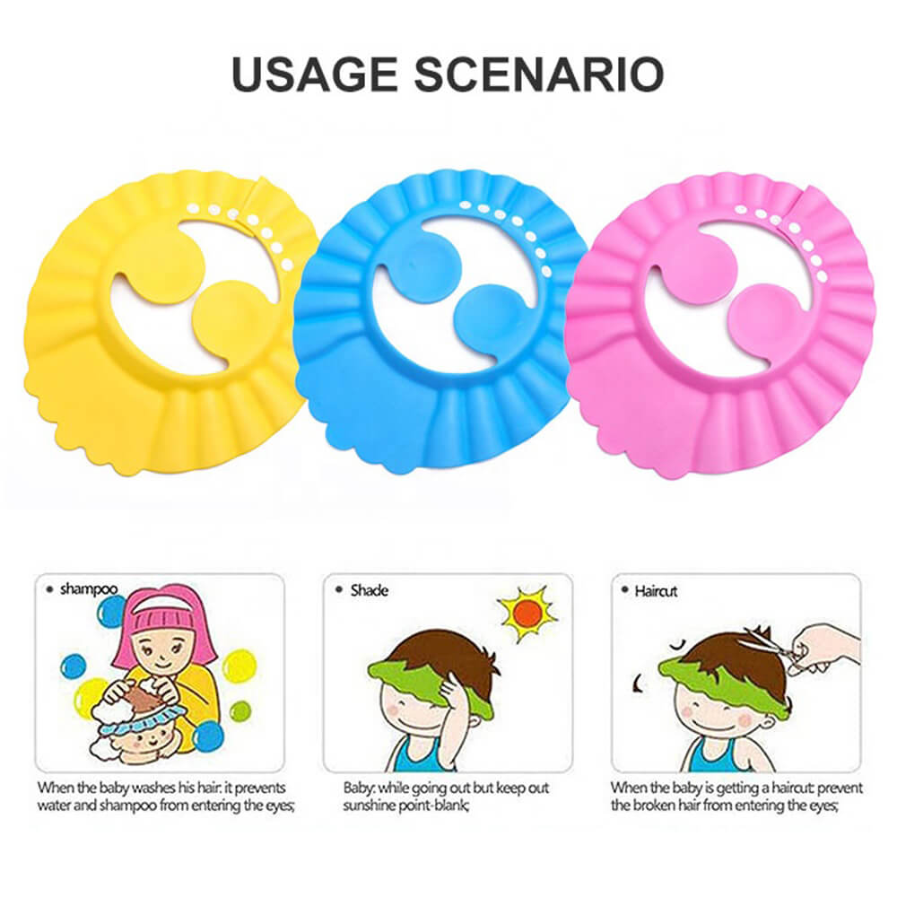 BABY BATH SHOWER CAP