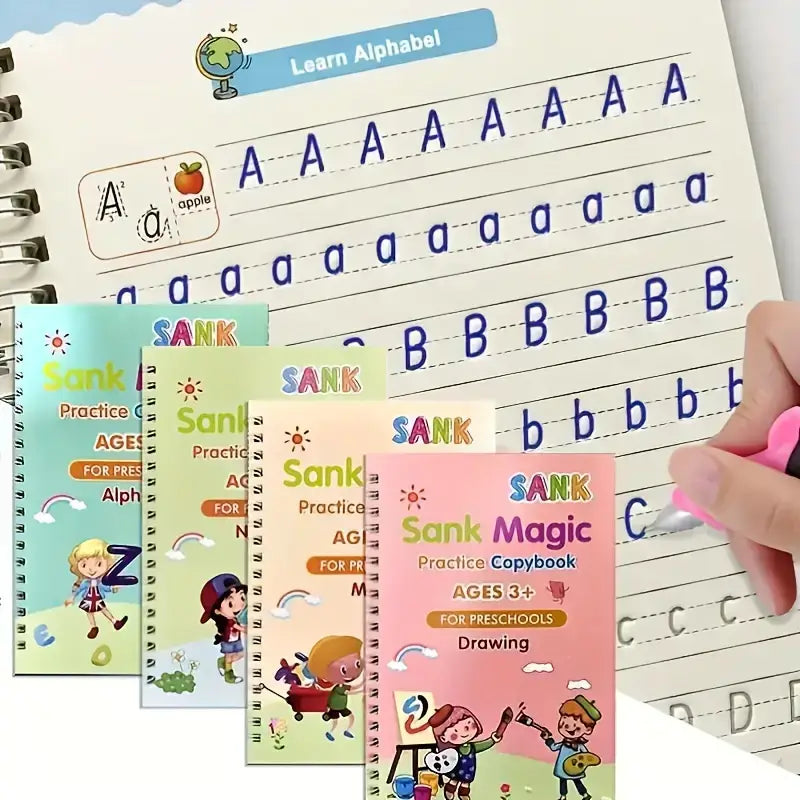 SANK PRACTICE BOOK FOR KIDS - PACK OF 4