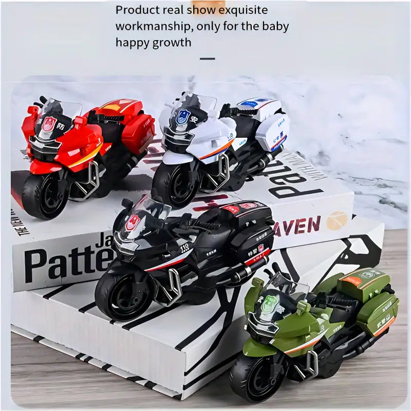 CHILDREN'S TOY  MOTORCYCLE INERTIAL SIMULATION