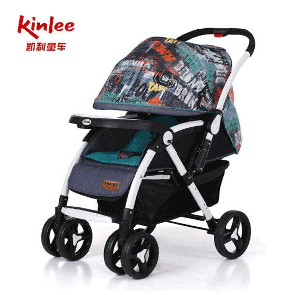 KINLEE BIG SIZE BABY STROLLER FOLDABLE & 2 WAY HANDLE