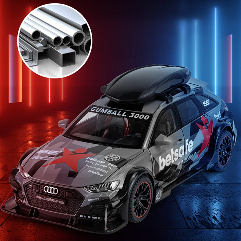 1:24 AUDI RS 6 QUATTRO  ALLOY DIECAST MODEL