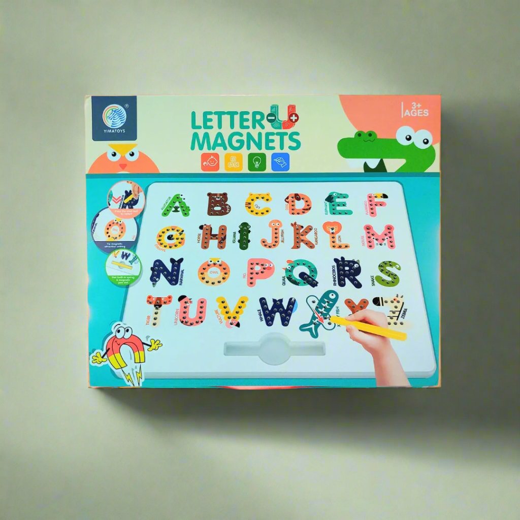 ANIMALS AND ALPHABETS MAGNETIC WRITING PAD