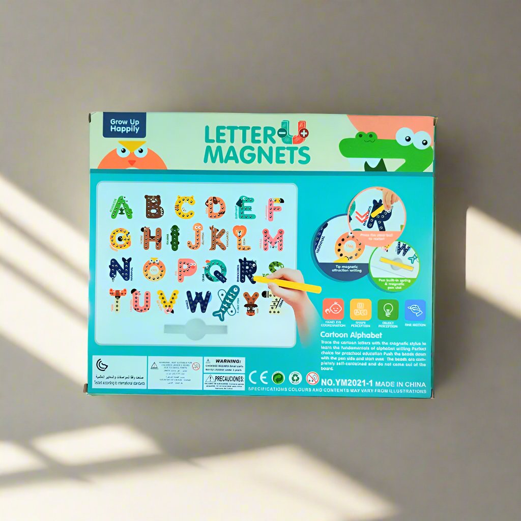 ANIMALS AND ALPHABETS MAGNETIC WRITING PAD