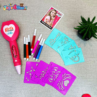 Thumbnail for GIRLS CREATOR BEAUTY TATTOO ART PEN KIT - 7PCS