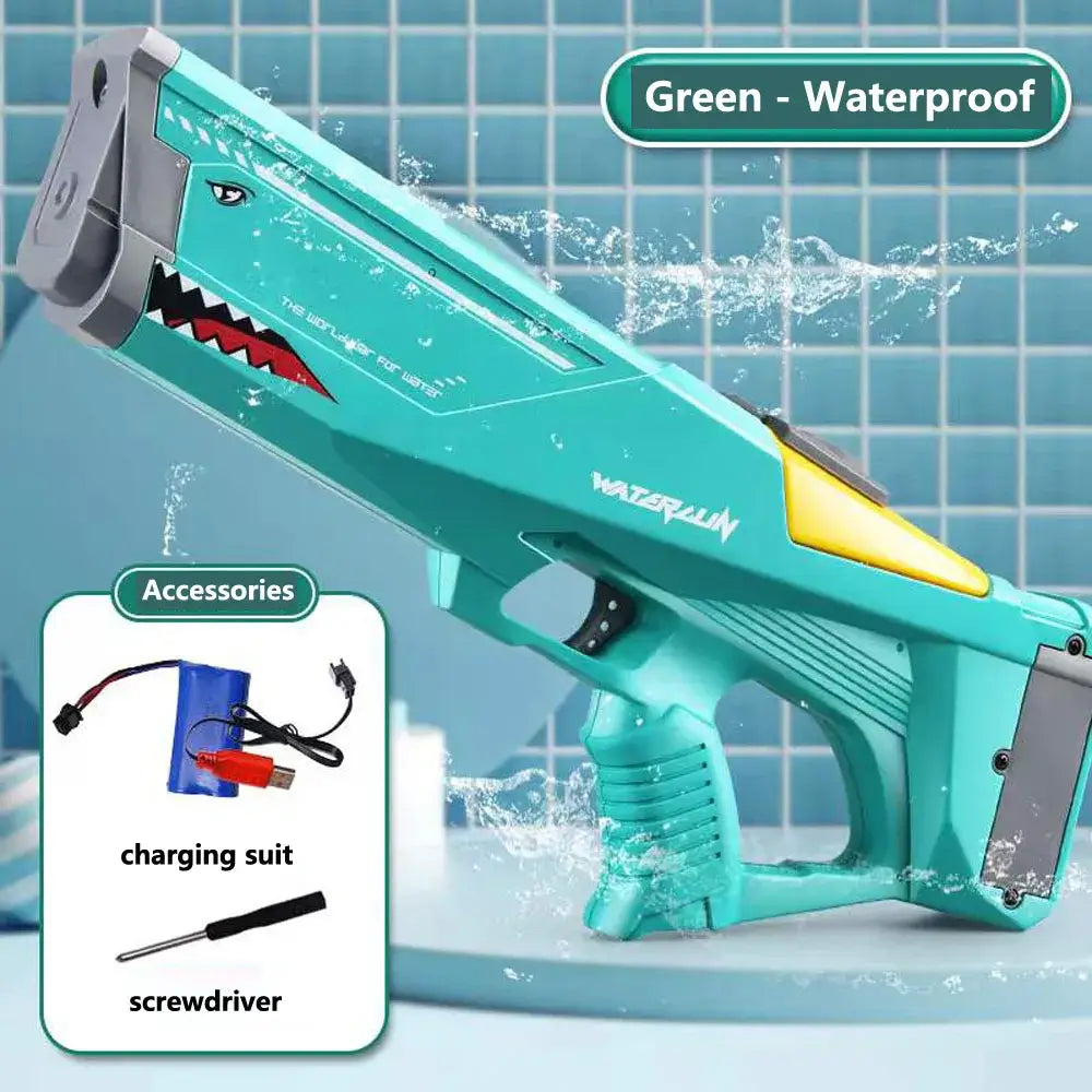 AUTOMATIC HIGH PRESSURE ELECTRIC SHARK WATER GUN