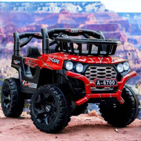 Thumbnail for OFFROAD CAREER JEEP  BATTERY OPRATED  KIDS RIDE ON JEEP