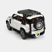 Thumbnail for 1:22 RC LAND ROVER DEFENDER DIECAST CAR LIGHT AND SOUND WITH SMOKE EFFECT